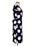 Boden Print Blue Cocktail Dress Size 4R - photo 4