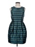 Shoshanna Argyle Blue Cocktail Dress Size 4 - photo 1