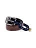 George 100% Leather Brown Leather Belt Size 36 waist - photo 1