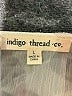 Indigo Thread Co. 100% Polyester Ivory Casual Dress Size L - photo 7