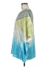 Reba Teal 3/4 Sleeve Blouse Size M - photo 5