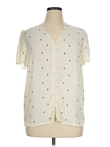 41Hawthorn Short Sleeve Blouse (view 1)