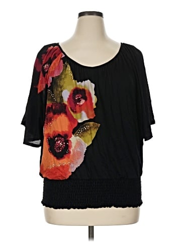 Style&Co 3/4 Sleeve Top (view 1)