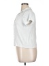 Japna 100% Rayon Stripes White Short Sleeve Blouse Size XL - photo 5