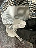 Evereve Plaid Blue Blazer Size S - photo 8