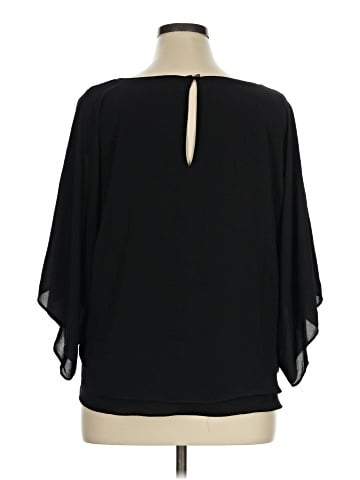 White House Black Market 3/4 Sleeve Blouse (view 2)