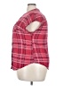 Torrid Plaid Red Sleeveless Button-Down Shirt Size 2X Plus (2) - photo 5