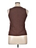 Halogen Brown Sleeveless Top Size XL - photo 2
