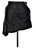 Zara Basic Black Faux Leather Skirt Size M - photo 1