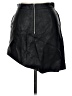 Zara Basic Black Faux Leather Skirt Size M - photo 2