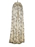 Zara Print Ivory Casual Pants Size S - photo 1