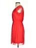 Sweet Storm 100% Polyester Solid Red Casual Dress Size S - photo 5