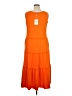 White Mark Orange Casual Dress Size 1X - photo 2