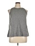 Athleta 100% Nylon Gray Sleeveless Top Size XL - photo 1
