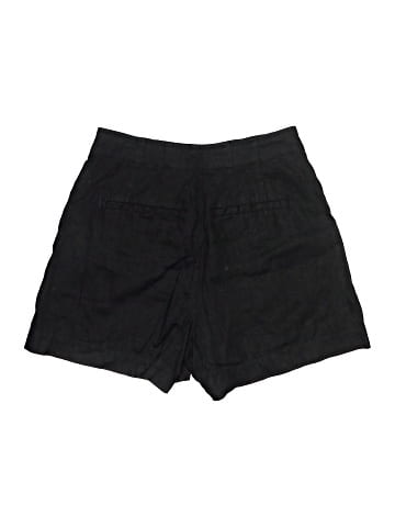 Madewell Clean Button-Tab Shorts in 100% Linen (view 2)