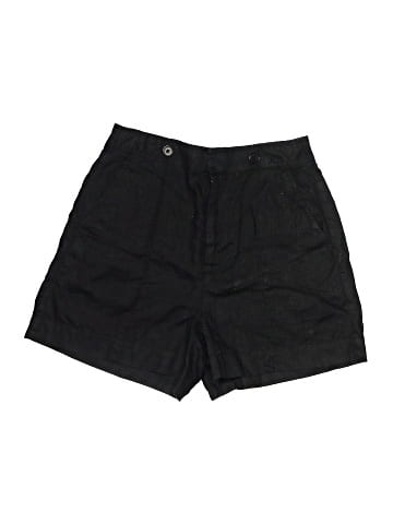 Madewell Clean Button-Tab Shorts in 100% Linen (view 1)