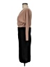 Shein Color Block Brown Cocktail Dress Size 6 - photo 5