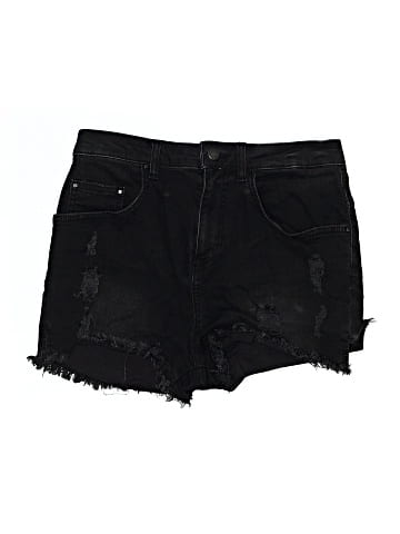 Zara Basic Denim Shorts (view 1)