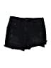 Zara Basic Black Denim Shorts Size 8 - photo 1