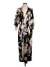 Natori 100% Polyester Gray Casual Dress Size S - photo 1
