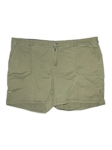 Lane Bryant Khaki Shorts (view 1)