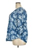 Torrid 100% Tencel Blue 3/4 Sleeve Blouse Size 2X Plus (2) - photo 5
