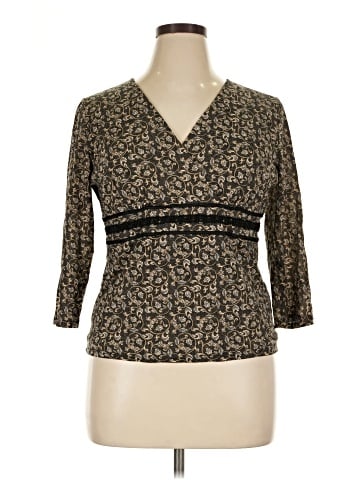 Charter Club 3/4 Sleeve Blouse (view 1)