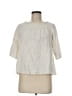 Current/Elliott Ivory 3/4 Sleeve Blouse Size Med (2) - photo 1