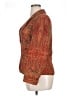 Worthington Paisley Orange Blazer Size 16 - photo 5