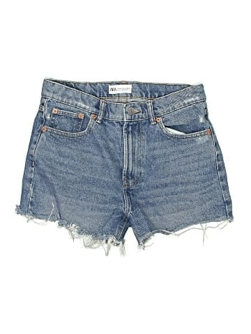 Zara Denim Shorts (view 1)