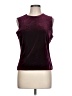 Kathie Lee Burgundy Sleeveless Top Size L - photo 1