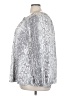 Lane Bryant 100% Polyester Animal Print Silver Long Sleeve Blouse Size 22 - 24 Plus - photo 5