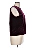 Kathie Lee Burgundy Sleeveless Top Size L - photo 4
