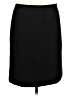 Unbranded 100% Polyester Solid Black Formal Skirt Size 12 (petite) - photo 1