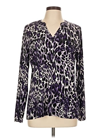 Jaclyn Smith Long Sleeve Blouse (view 1)