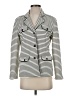 Chico's Stripes White Blazer Size S - photo 1