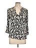 Monday Fun 100% Rayon Animal Print Ivory 3/4 Sleeve Blouse Size L - photo 1