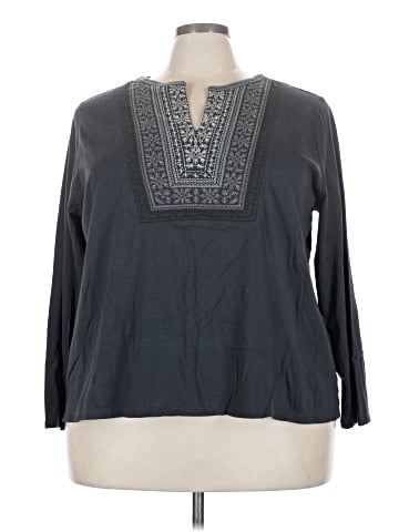 J.Jill 3/4 Sleeve Blouse (view 1)