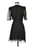 Alice + Olivia Polka Dots Black Cocktail Dress Size 6 - photo 2
