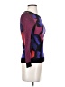 Diane von Furstenberg 100% Wool Print Purple Wool Pullover Sweater Size P (petite) - photo 4