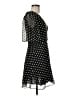 Alice + Olivia Polka Dots Black Cocktail Dress Size 6 - photo 4