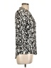 Monday Fun 100% Rayon Animal Print Ivory 3/4 Sleeve Blouse Size L - photo 4