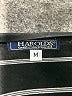 Harold's Stripes Black Short Sleeve Turtleneck Size M - photo 7