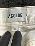 AGOLDE 100% Cotton Ivory Denim Shorts Size 32 waist - photo 3
