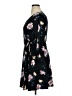 Apt. 9 Floral Black Casual Dress Size XL - photo 5
