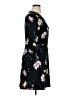 Apt. 9 Floral Black Casual Dress Size XL - photo 4