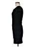 Aqua Solid Black Cocktail Dress Size M - photo 5