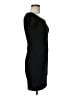Aqua Solid Black Cocktail Dress Size M - photo 4