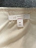 LC Lauren Conrad 100% Polyester Ivory Sleeveless Blouse Size M - photo 8