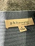 Philosophy Republic Clothing Solid Gray Pullover Sweater Size S - photo 7